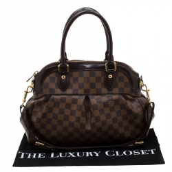 مملوكة مسبقًا Louis Vuitton Damier Ebene Canvas Trevi PM Bag
