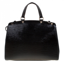 Pre Owned Louis Vuitton Black Electric Epi Leather Brea GM Bag