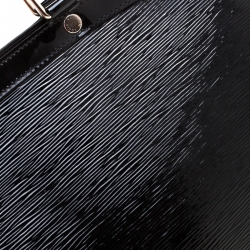 Pre Owned حقيبة لوي فيتون بريه ج لد أيبي أليكتريك سوداء GM