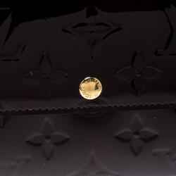 Louis Vuitton Amarante Monogram Vernis Sarah Continental Wallet