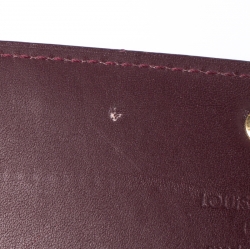 Louis Vuitton Rouge Fauviste Monogram Vernis Sarah Continental Wallet