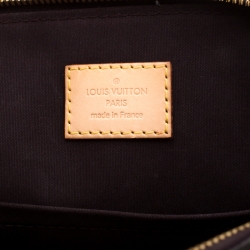 Pre Owned Louis Vuitton Amarante Monogram Vernis Leather Alma PM Bag