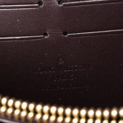 Louis Vuitton Amarante Monogram Vernis Zippy Wallet