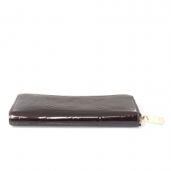 Louis Vuitton Amarante Monogram Vernis Zippy Wallet