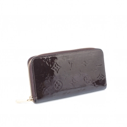 Louis Vuitton Amarante Monogram Vernis Zippy Wallet