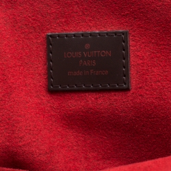 Pre Owned Louis Vuitton Damier Ebene Canvas Trevi with Charm GM Bag