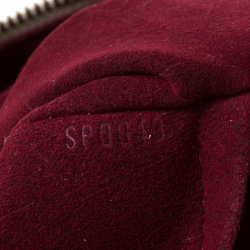 Pre Owned حقيبة لوي فيتون سبيدي كانفاس متعددة الألوان مونوغرامية بيضاء 30