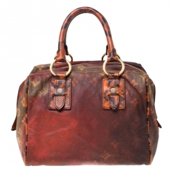 Louis Vuitton Richard Prince Mancrazy Jokes L.E. Top Handle Bag