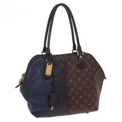 مملوكة مسبقًا Louis Vuitton Limited Edition Marine Monogram Blocks Zipped Tote Bag