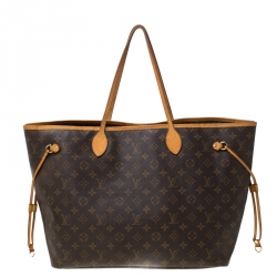 Louis Vuitton Monogram Canvas Neverfull GM Bag