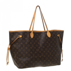 Louis Vuitton Monogram Canvas Neverfull GM Bag