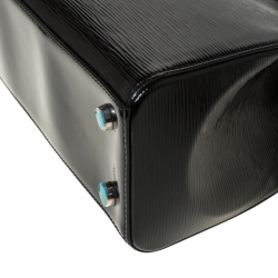 مملوكة مسبقًا Louis Vuitton Black Electric Epi Leather Brea MM Bag