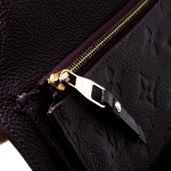 مملوكة مسبقًا Louis Vuitton Grenat Empreinte Leather Curieuse Wallet