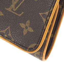 Pre Owned Louis Vuitton Pochette Monogram Twin GM Shoulder Bag