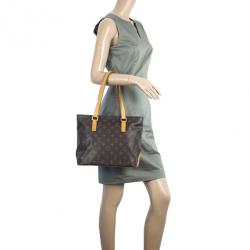 Pre Owned Louis Vuitton Monogram Canvas Cabas Piano Tote