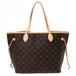Louis Vuitton Monogram Canvas Neverfull MM NM Bag