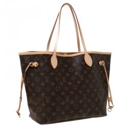Louis Vuitton Monogram Canvas Neverfull MM NM Bag