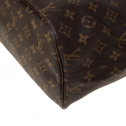 Louis Vuitton Monogram Canvas Neverfull MM NM Bag