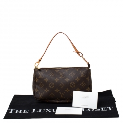 Pre Owned Louis Vuitton Monogram Canvas Pochette Accessories