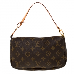 Pre Owned Louis Vuitton Monogram Canvas Pochette Accessories