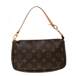 Pre Owned Louis Vuitton Monogram Canvas Pochette Accessories
