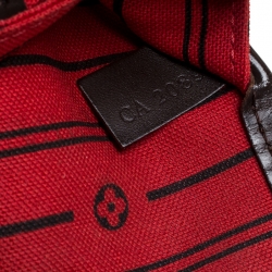 Louis Vuitton Damier Ebene Canvas Neverfull MM Bag