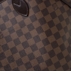 Louis Vuitton Damier Ebene Canvas Neverfull MM Bag