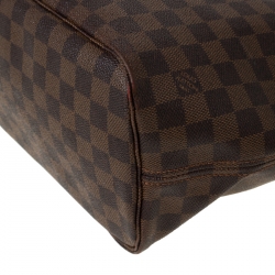 Louis Vuitton Damier Ebene Canvas Neverfull MM Bag