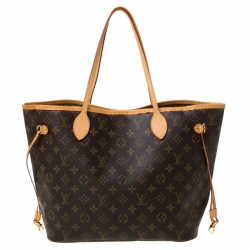 Louis Vuitton Monogram Canvas Neverfull MM Bag