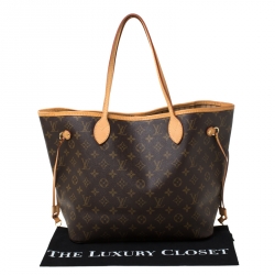 Louis Vuitton Monogram Canvas Neverfull MM Bag