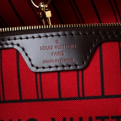 مملوكة مسبقًا Louis Vuitton Damier Ebene Canvas Neverfull MM Bag