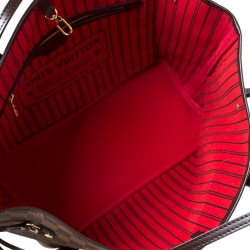 مملوكة مسبقًا Louis Vuitton Damier Ebene Canvas Neverfull MM Bag