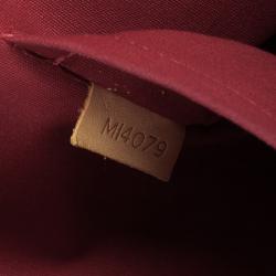 Pre Owned Louis Vuitton Pomme D'Amour Monogram Vernis Alma GM