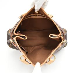 Pre Owned حقيبة كتف لوي فيتون باتيغونليس كانفاس مونوغرامية