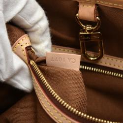 Pre Owned حقيبة كتف لوي فيتون باتيغونليس كانفاس مونوغرامية