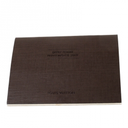 Pre Owned Louis Vuitton Gold Monogram Coated Fabric Limited Edition Limelight African Queen Clutch Bag