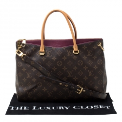 مملوكة مسبقًا Louis Vuitton Cherry Monogram Canvas Pallas Bag