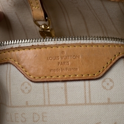 Louis Vuitton Damier Azur Canvas Neverfull MM Bag