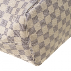 Louis Vuitton Damier Azur Canvas Neverfull MM Bag