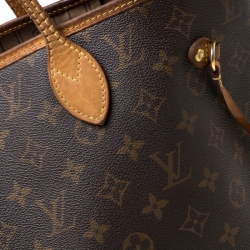 Louis Vuitton Monogram Canvas Neverfull MM Bag