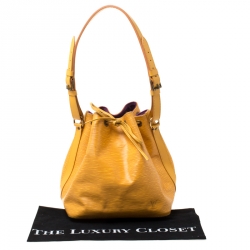 Pre Owned حقيبة لوي فيتون نيو بتيت جلد إيبي ماندرين 