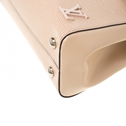 مملوكة مسبقًا Louis Vuitton Jaune Pale Epi Leather Cluny MM Top Handle Bag