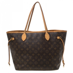 Louis Vuitton Monogram Canvas Neverfull MM Bag