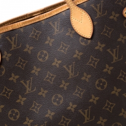 Louis Vuitton Monogram Canvas Neverfull MM Bag