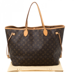 Louis Vuitton Monogram Canvas Neverfull GM Bag