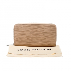 Louis Vuitton Galet Epi Leather Zippy Wallet