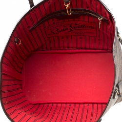 Louis Vuitton Damier Ebene Canvas Neverfull MM Bag