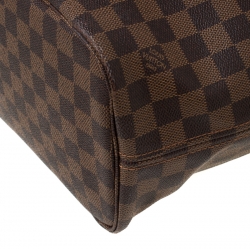 Louis Vuitton Damier Ebene Canvas Neverfull MM Bag