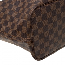 Louis Vuitton Damier Ebene Canvas Neverfull MM Bag