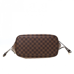 Louis Vuitton Damier Ebene Canvas Neverfull MM Bag